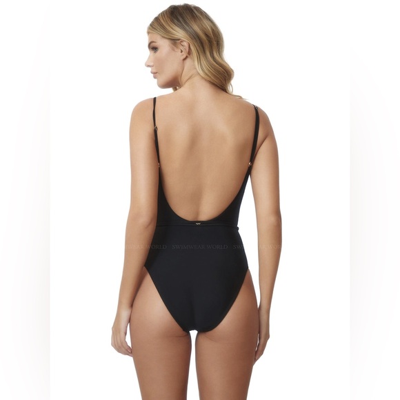 PQ SWIM Link Belted One piece swimsuit, Size Small, BRAND NEW, $164 - Picture 4 of 10